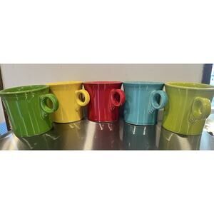 FIESTA COFFEE MUGS (5)